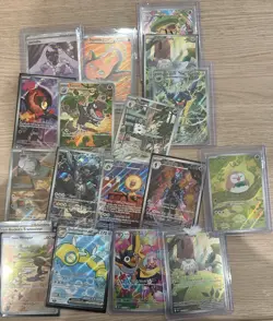 Pokemon TCG 15 Card Lot Holo, Full Art, Jacinthe, Stunfisk, Ludicolo - Image 1