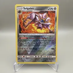 Solgaleo 142/236 Reverse Holo Rare - Cosmic Eclipse 2019 Pokemon TCG - NM - Image 1