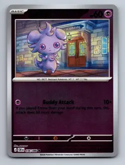 Espurr 036/086 Common Chaos Rising Pokemon Near Mint Reverse Holo - Image 1