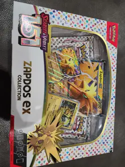 Pokemon 151 Zapdos EX Collection Box Sealed - Image 1