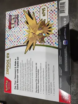 Pokemon 151 Zapdos EX Collection Box Sealed - Image 2