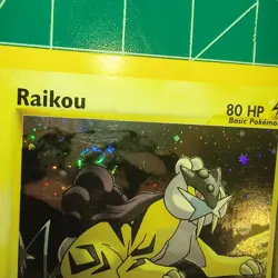 Pokemon TCG Raikou Neo Revelation Holo Rare Card 13/64 - Image 5