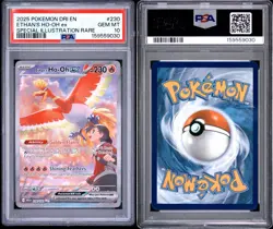 PSA 10 ETHAN'S HO-OH EX #230 POKEMON DESTINED RIVALS SPECIAL ILLUSTRATION RARE - Image 3