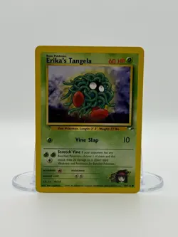 Erika's Tangela 79/132 Gym Heroes Common NM WOTC Pokemon Card - Image 1
