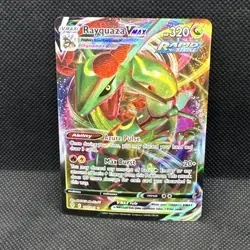 Rayquaza VMAX 111/203 Evolving Skies Rapid Strike Ultra Rare Pokemon Card NM - Image 1