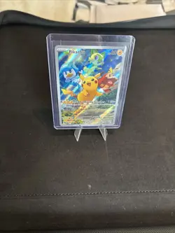 Pikachu Holo Promo Card 027 Sv: Scarlet Violet Sealed NM Condition - Image 1
