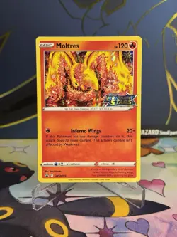 Moltres SWSH185 Holo SWSH: Sword & Shield Promo Cards - Pokemon Card - LP - Image 1