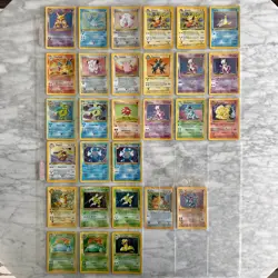 Pokemon Binder Lot of 29 - Huge Hitters! Shadowless - 1st Edition - Charizard - Image 1