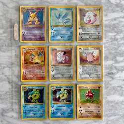 Pokemon Binder Lot of 29 - Huge Hitters! Shadowless - 1st Edition - Charizard - Image 2