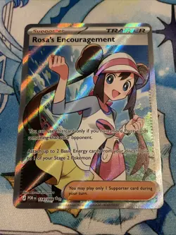 Pokemon TCG Rosa’s Encouragement 114/088 Ultra Rare Perfect Order NM/M - Image 1