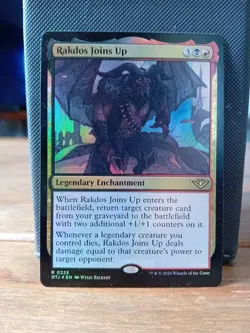 Rakdos Joins Up Magic The Gathering Outlaws of Thunder Junction Foil - Image 1