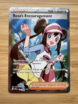 Rosa's Encouragement 114/088 - Perfect Order Full Art - Pokemon Tcg - Pack Fresh - Image 1