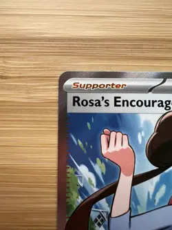 Rosa's Encouragement 114/088 - Perfect Order Full Art - Pokemon Tcg - Pack Fresh - Image 2