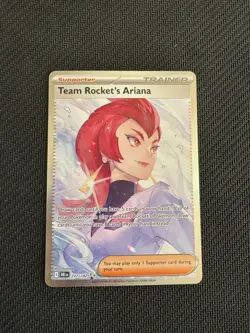 Pokemon TCG | Team Rocket's Ariana | 237/182 | SIR | English | Destined Rivals - Image 1