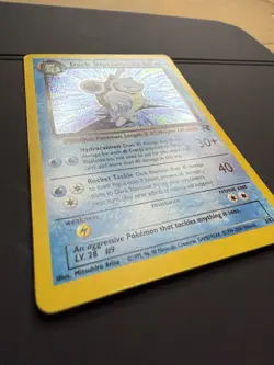 Dark Blastoise Holo #3/82 Team Rocket Vintage WOTC LP/MP - Image 2