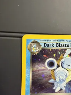 Dark Blastoise Holo #3/82 Team Rocket Vintage WOTC LP/MP - Image 3