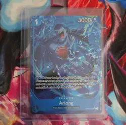 Bandai One Piece Card Game Arlong OP14-042 OP-14 Rare Alt Art Holo EN - Image 1