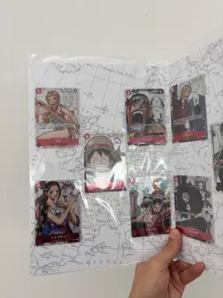 One Piece Card Game Folder 25th Anniversary JAP Set Japanese 10 cards sealed - Image 4