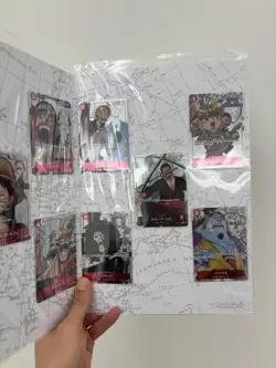 One Piece Card Game Folder 25th Anniversary JAP Set Japanese 10 cards sealed - Image 5