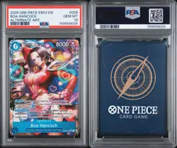 2025 ONE PIECE ENGLISH EB03-EXTRA BOOSTER ALTERNATE ART #026 BOA HANCOCK PSA 10 - Image 3