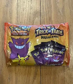 Nintendo Pokemon TCG BOOster Trick Or Trade Trading Card Game - 120 Cards 820650850783 - Image 1