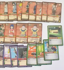 Naruto CCG Series 1 Card Game Booster Lot 38 English Cards Bandai Panini 2006 - Image 2