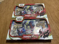 Pokemon TCG Darkrai VSTAR V Star Premium Collection Box New Sealed Set of 2 - Image 1