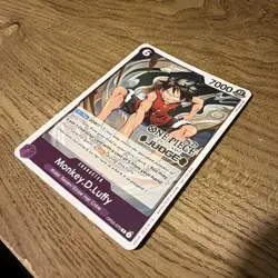 One Piece Card Game Luffy OP03-070 GOLD STAMPED JUDGE TOURNAMENT CARD - Image 1