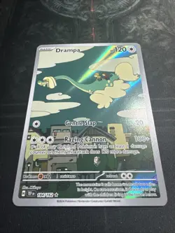 Drampa 184/162 Temporal Forces Holo Full Art Pokemon TCG MINT - Image 1