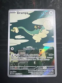 Drampa 184/162 Temporal Forces Holo Full Art Pokemon TCG MINT - Image 2