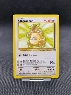 Kangaskhan 21/64 Non Holo Jungle Set Rare Pokemon Card WOTC LP/Played - Image 1