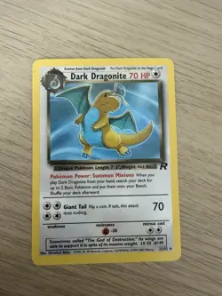 Pokemon TCG Dark Dargonite 22/82 Team Rocket Good Condition - Image 4