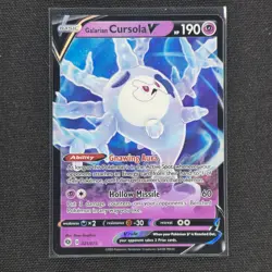 Galarian Cursola V - 021/073 - Ultra Rare - Champions Path - Pokemon Card - NM/M - Image 1