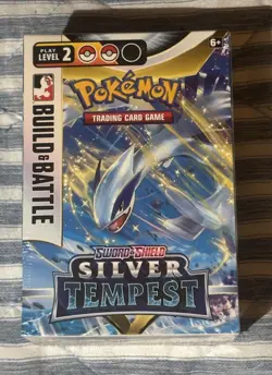 Pokemon TCG Sword & Shield - SILVER TEMPEST - Build & Battle Box - NEW Sealed - Image 1