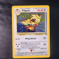 ​1999 Pokemon Jungle Pidgeot 8/64 Holo Rare - MP/HP - Vintage WOTC (101) - Image 1