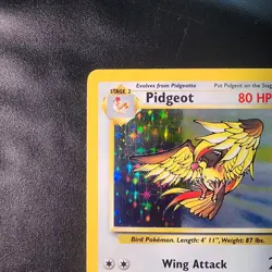 ​1999 Pokemon Jungle Pidgeot 8/64 Holo Rare - MP/HP - Vintage WOTC (101) - Image 3