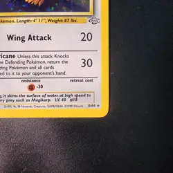 ​1999 Pokemon Jungle Pidgeot 8/64 Holo Rare - MP/HP - Vintage WOTC (101) - Image 5