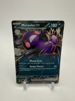 Morpeko ex 055/084 Double Rare Pokemon Pitch Black ME05 NM English - Image 1