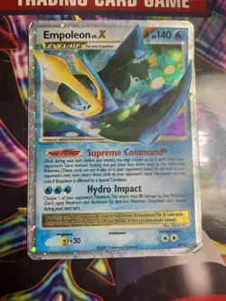 Empoleon LV. X DP11 Pokemon Promo PTCG Ultra Rare Holofoil Diamond & Pearl 2007 - Image 1
