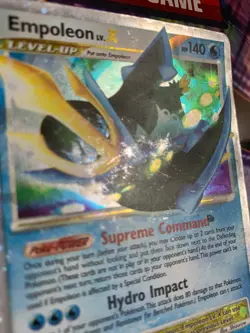 Empoleon LV. X DP11 Pokemon Promo PTCG Ultra Rare Holofoil Diamond & Pearl 2007 - Image 5