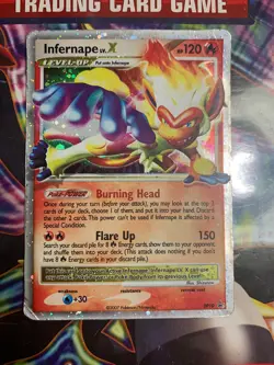 Infernape LV.X DP10 Promo Rare Holofoil Pokemon-Near Mint Minus - Image 1