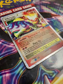 Infernape LV.X DP10 Promo Rare Holofoil Pokemon-Near Mint Minus - Image 2