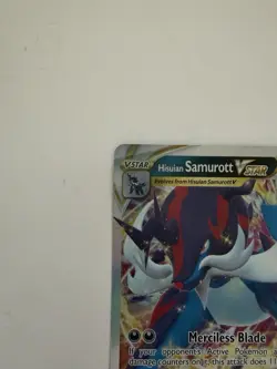 Pokemon Hisuian Samurott VSTAR Astral Radiance Ultra Rare Holofoil 102/189 - Image 2