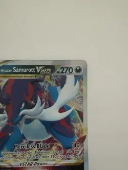 Pokemon Hisuian Samurott VSTAR Astral Radiance Ultra Rare Holofoil 102/189 - Image 5