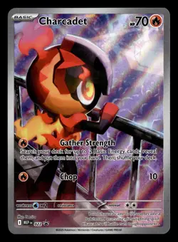 Charcadet 022 Promo Holo MEP Mega Evolution Promo Pokemon Card - Image 2