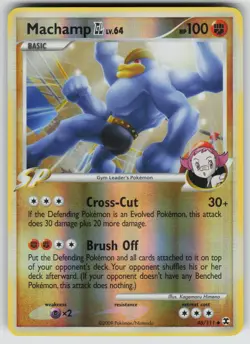 Machamp GL 46/111 Uncommon Rising Rivals Pokemon Reverse Holo Lightly Played - Image 1