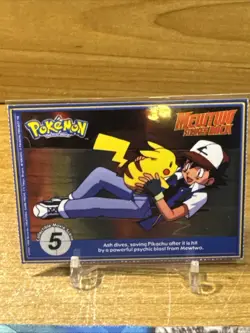 Machamp #68 Pokemon The First Movie - Burger King 1999 Promo Perforated Card - Image 2