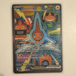 Rotom ex Special Illustration Rare 126/091 Phantasmal Flames NM SIR Pokemon - Image 1