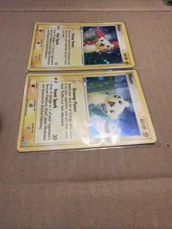 Pokemon TCG POP Series 2 Plusle & Minun 2-Card Holo Lot 6/12 English 2006 LP+ - Image 2