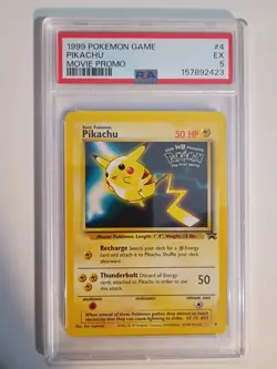 1999 Pokemon Game Movie Promo #4 Pikachu - Image 1